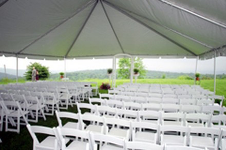 Frame Tent 30 X 30 ( For 75-80 Guests.)