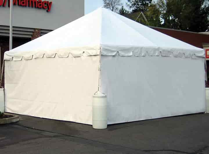 Solid Tent Sidewall 7' X 20'.