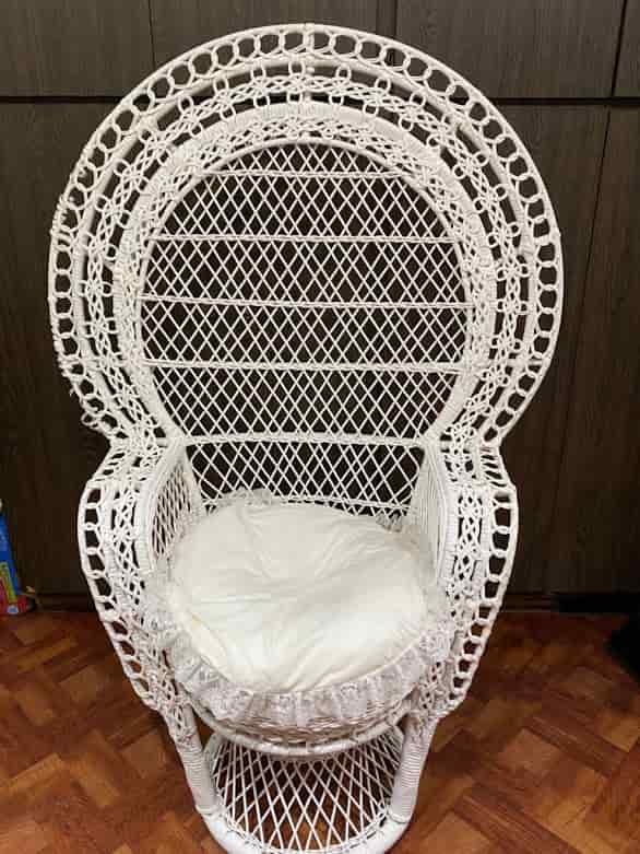 Wicker Chair ( Not Decoration ).